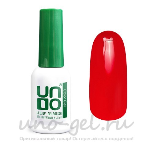 UNO, Гель–лак №560 Red Lipstick — «Красная помада»
